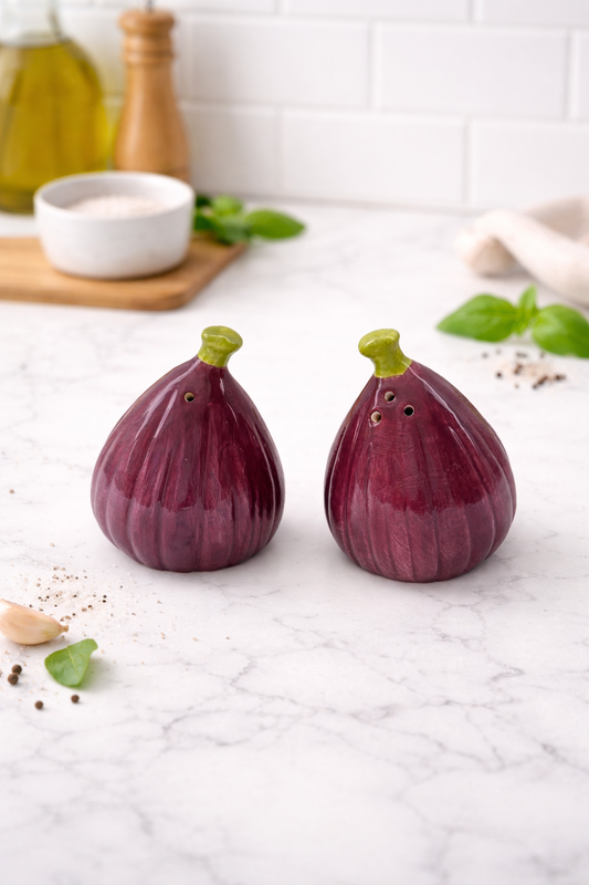 Fig Salt and Pepper Shakers